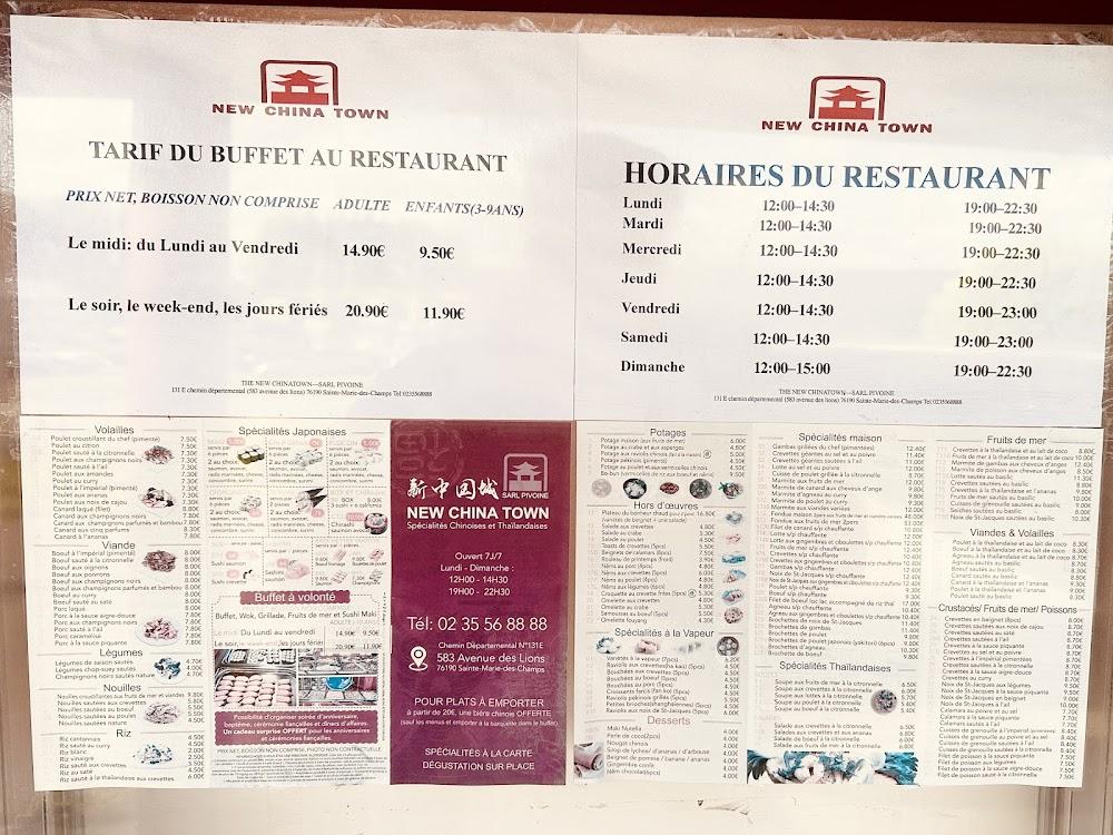 New Chinatown - Menu Image 2