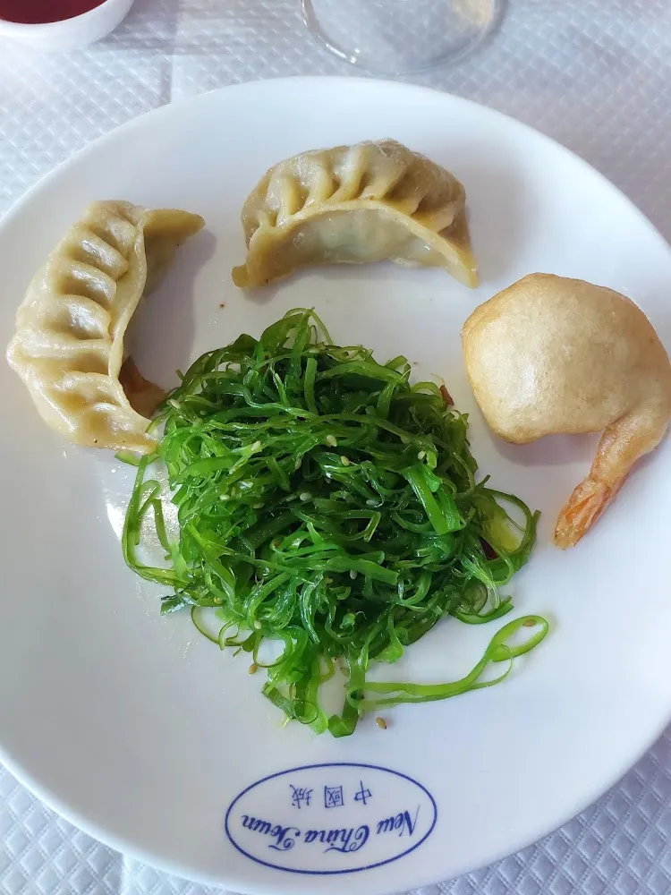 Raviolis Vapeur Beignet de Crevettes Algues